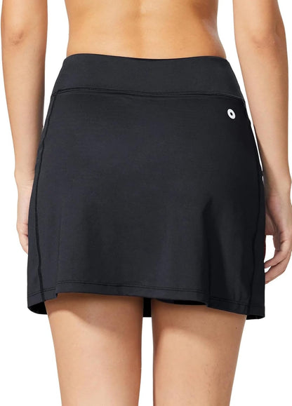 Women'S Athletic Skorts Lightweight Active Skirts with Shorts Pockets Running Tennis Golf Workout Sports