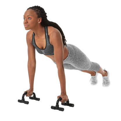 Home Gym Kit, Includes Resistance Tube, Ab Wheel, Jump Rope and Push-Up Bars